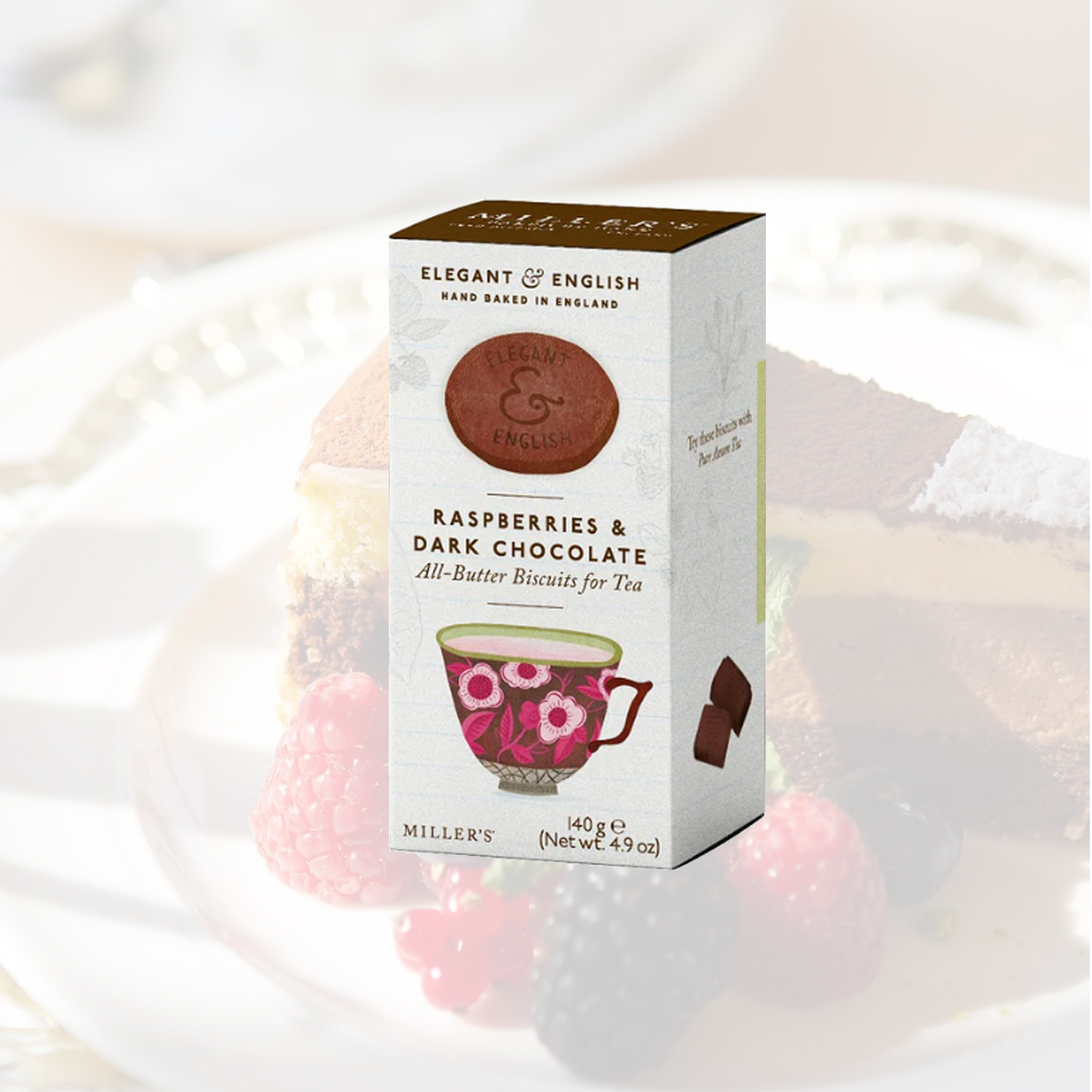 Raspberry and Chocolate Biscuits - Elegant English | Chris & Aaron
